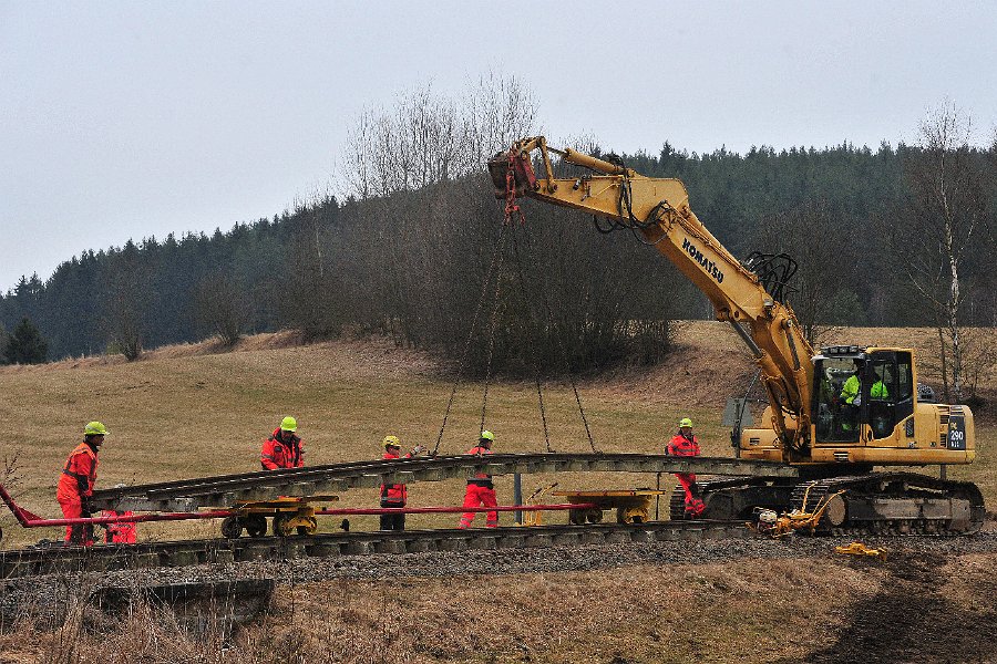 Schienenneulage in Steinbach und Langschlag (4)